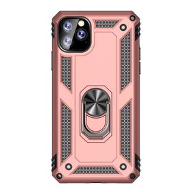 Gpack Apple Iphone 11 Pro Vega Standlı Yüzüklü Mıknatıslı Nano Glass Kırmızı Cep Telefonu Kılıf