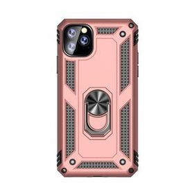 Gpack Apple Iphone 11 Pro Vega Standlı Yüzüklü Mıknatıslı Nano Glass Kırmızı Cep Telefonu Kılıf
