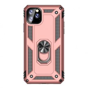 Gpack Apple Iphone 11 Pro Vega Standlı Yüzüklü Mıknatıslı Nano Glass Kırmızı Cep Telefonu Kılıf