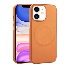 Gpack Apple iPhone 11 Pu Deri Wireless Tacsafe Derix Sert Kapak Kılıf