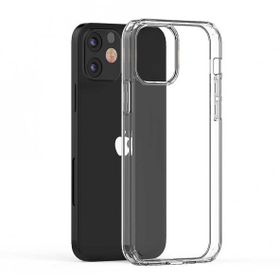 Gpack Apple iPhone 12 Coss Şeffaf Sert Kapak Renksiz Kılıf