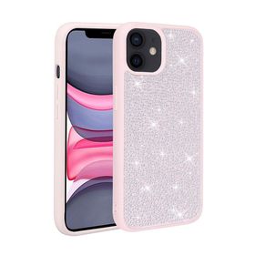 Gpack Apple iPhone 12 Diamond Parlak Taşlı Ston Kapak Silikon Kılıf
