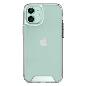 Gpack Apple iPhone 12 Gard Nitro Şeffaf Sert Silikon Renksiz Kılıf