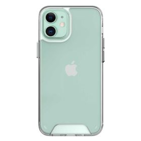 Gpack Apple iPhone 12 Gard Nitro Şeffaf Sert Silikon Renksiz Kılıf