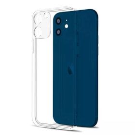Gpack Apple İPhone 12 Kamera Korumalı Şeffaf Silikon Renksiz Kılıf