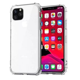 Gpack Apple Iphone 12 Mini Antishock Sert Kapak+Nano Glass Renksiz Kılıf