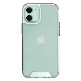 Gpack Apple iPhone 12 Mini Gard Nitro Şeffaf Sert Silikon Renksiz Kılıf