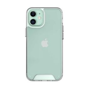 Gpack Apple Iphone 12 Mini Gard Nitro Şeffaf Silikon+Nano Glass Renksiz Kılıf
