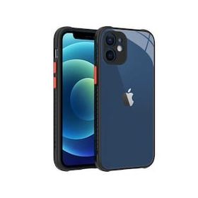 Gpack Apple İphone 12 Mini kaff Sarı Detaylı Lacivert Kapak Kılıf