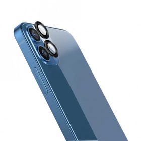 Gpack Apple iPhone 12 Mini Kamera Metal Cam Şeffaf Lens Koruyucu