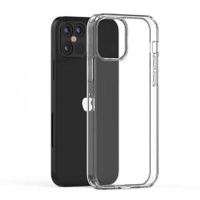 Gpack Apple Iphone 12 Pro Coss Şeffaf Sert Kapak Nano Glass Koruyucu Cep Telefonu Kılıfı