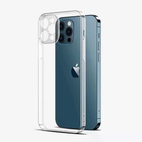Gpack Apple iPhone 12 Pro Kamera Korumalı Şeffaf Silikon Renksiz Kılıf