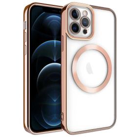 Gpack Apple İphone 12 Pro Magsafe Wireless Şarj Özellikli Setro Renkli Silikon Kılıf