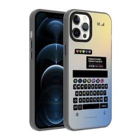 Gpack Apple iPhone 12 Pro Max Desenli Dragon Serisi Sert Kapak Kılıf