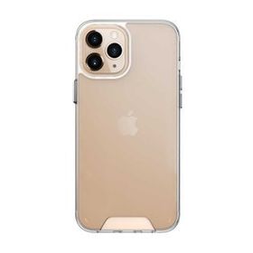 Gpack Apple Iphone 12 Pro Max Gard Nitro Şeffaf Silikon Nano Glass Renksiz Cep Telefonu Kılıfı