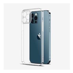 Gpack Apple İPhone 12 Pro Max Kamera Korumalı Şeffaf Silikon Renksiz Kılıf