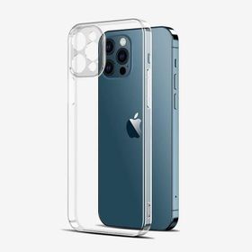 Gpack Apple İPhone 12 Pro Max Kamera Korumalı Şeffaf Silikon Renksiz Kılıf