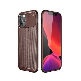 Gpack Apple Iphone 12 Pro Max Negro Karbon Dizayn Lacivert Ekran Koruyucu Silikon Cep Telefonu Kılıfı
