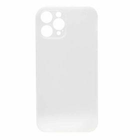 Gpack Apple iPhone 12 Pro Max Pp Ultra İnce Slim Fit Arka Koruma Renksiz Kılıf