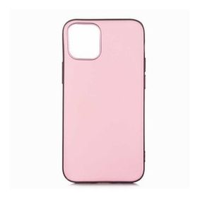Gpack Apple Iphone 12 Pro Premier Mat Silikon Esnek Korumalı Kırmızı Nano Glass Cep Telefonu Kılıfı