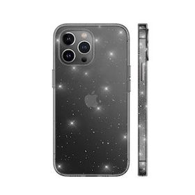 Gpack Apple iPhone 12 Pro Vixy Transparan Simli Görünüm Renksiz Kılıf