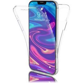 Gpack Apple iPhone 12 Süper Silikon Arka Koruma Renksiz Kılıf