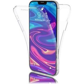 Gpack Apple iPhone 12 Süper Silikon Arka Koruma Renksiz Kılıf