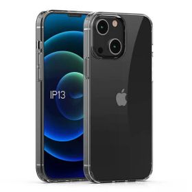 Gpack Apple iPhone 13 Coss Şeffaf Silikon Sert Kapak Renksiz Kılıf