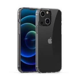 Gpack Apple iPhone 13 Mini Coss Şeffaf Silikon Sert Kapak Şeffaf Kılıf