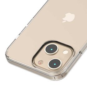 Gpack Apple iPhone 13 Mini Coss Şeffaf Silikon Sert Kapak Şeffaf Kılıf