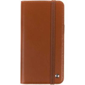 Gpack Apple iPhone 13 Mini Cüzdan Kapaklı Multi 2-1 Cüzdan Kahverengi Kılıf