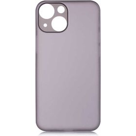 Gpack Apple iPhone 13 Mini Pp 0.2 mm Ultra İnce Buzlu Kapak Antrasit Kılıf