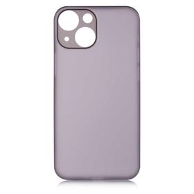 Gpack Apple iPhone 13 Mini Pp 0.2 mm Ultra İnce Buzlu Kapak Antrasit Kılıf