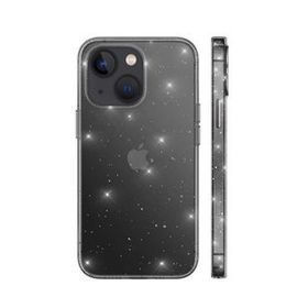 Gpack Apple iPhone 13 Mini Vixy Transparan Simli Görünüm Renksiz Kılıf