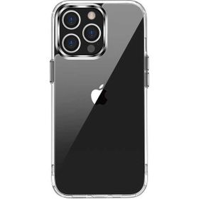 Gpack Apple iPhone 13 Pro Forst Lüx Tpu Şeffaf Koruma Renksiz Kılıf