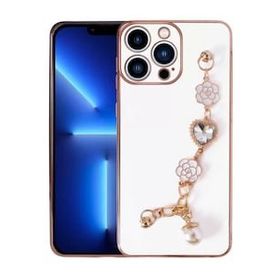 Gpack Apple iPhone 13 Pro Max El Tutamaçlı Kamera Korumalı Taka Silikon Kapak Kılıf