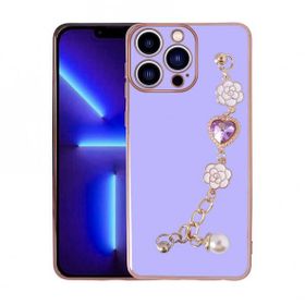 Gpack Apple iPhone 13 Pro Max El Tutamaçlı Kamera Korumalı Taka Silikon Kapak Kılıf