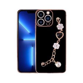 Gpack Apple iPhone 13 Pro Max El Tutamaçlı Kamera Korumalı Taka Silikon Kapak Kılıf