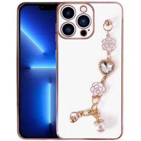 Gpack Apple iPhone 13 Pro Max El Tutamaçlı Kamera Korumalı Taka Silikon Kapak Kılıf