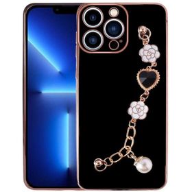 Gpack Apple iPhone 13 Pro Max El Tutamaçlı Kamera Korumalı Taka Silikon Kapak Kılıf