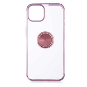 Gpack Apple Iphone 13 Pro Max Gess Yüzüklü Renkli Mıknatıslı Silikon Nano Glass Bronz Cep Telefonu Kılıfı