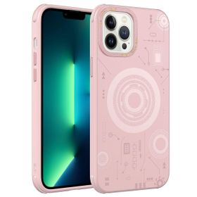 Gpack Apple iPhone 13 Pro Max Magsafe Şarj Özellikli Desenli Hot Kapak Kılıf