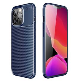 Gpack Apple Iphone 13 Pro Max Negro Karbon Görünüm Dizayn Silikon Nano Glass Kahverengi Cep Telefonu Kılıfı