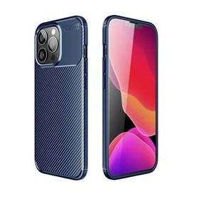Gpack Apple Iphone 13 Pro Max Negro Karbon Görünüm Dizayn Silikon Nano Glass Kahverengi Cep Telefonu Kılıfı