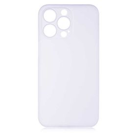 Gpack Apple iPhone 13 Pro Max Pp 0.2mm Ultra Ince Buzlu Kapak Renksiz Kılıf