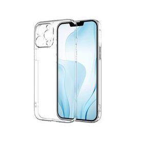 Gpack Apple Iphone 13 Pro Süper Şeffaf Renksiz Kamera Korumalı Silikon Cep Telefonu Kılıfı