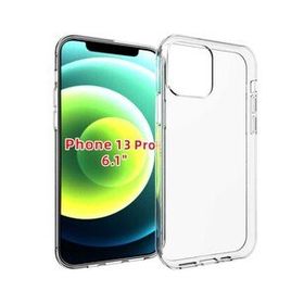 Gpack Apple Iphone 13 Pro Süper Şeffaf Renksiz Kamera Korumalı Silikon Cep Telefonu Kılıfı