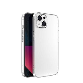 Gpack Apple İPhone 13 Süper Silikon Kamera Korumalı Şeffaf Renksiz Kılıf
