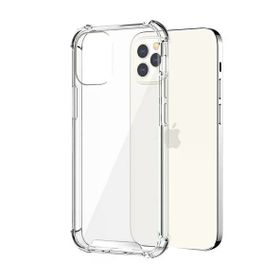 Gpack Apple İphone 14 Pro Antishock Köşeli Şeffaf Sert Kapaknano Glass Kılıf