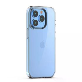 Gpack Apple İphone 14 Pro Coss Şeffaf Silikon 5 mm Sert Silikon Kılıf